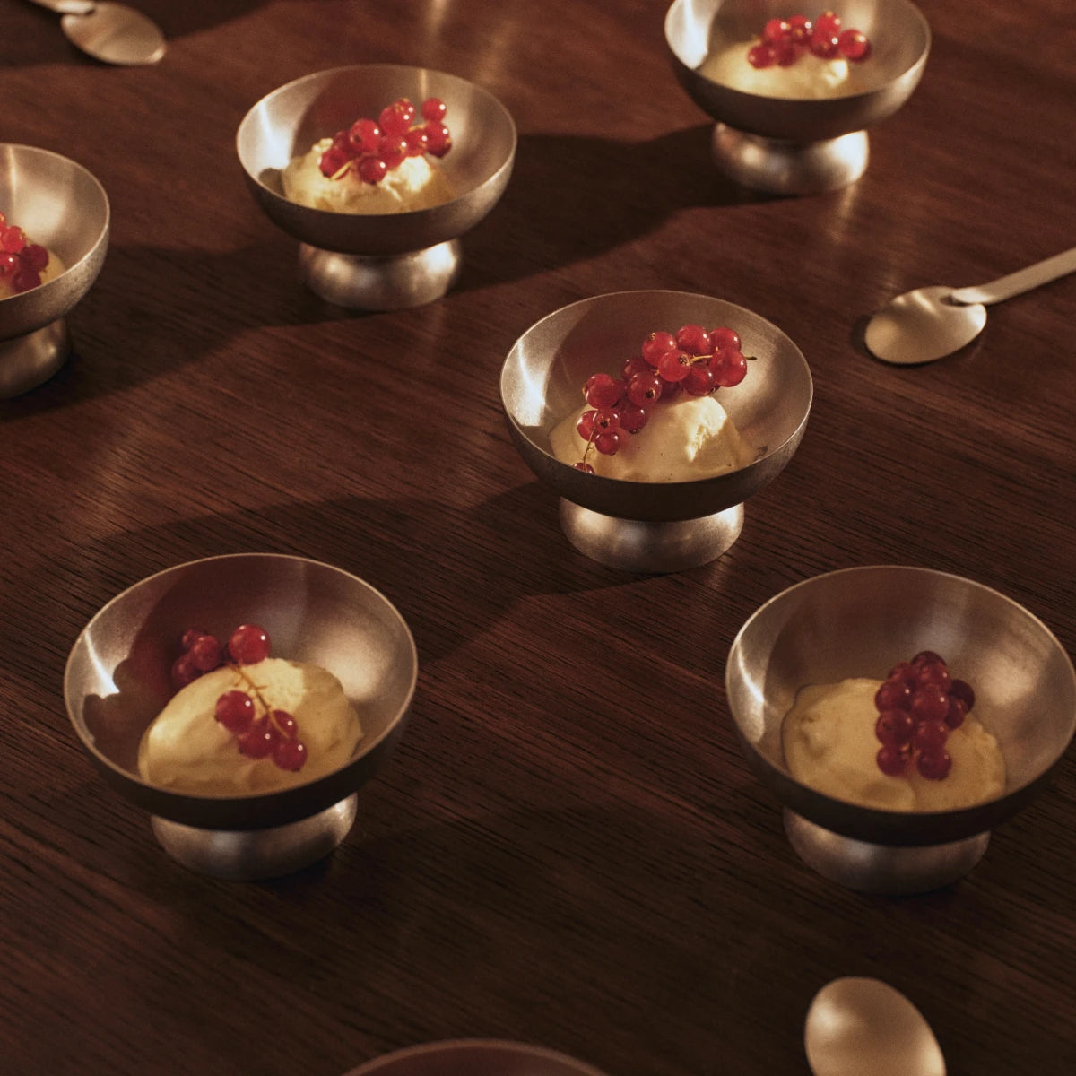 Ferm Living - Tumbled Ice Cream Cup Stainless steel

