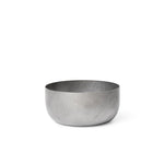 Ferm Living - Tumbled Schüssel Stainless Steel