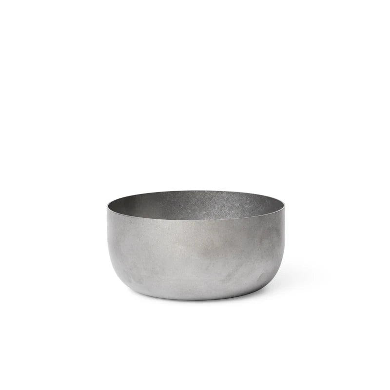 Ferm Living - Tumbled Schüssel Stainless Steel