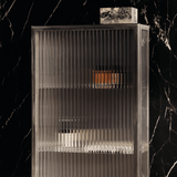 Ferm Living - Wandschrank Haze Stainless Steel S