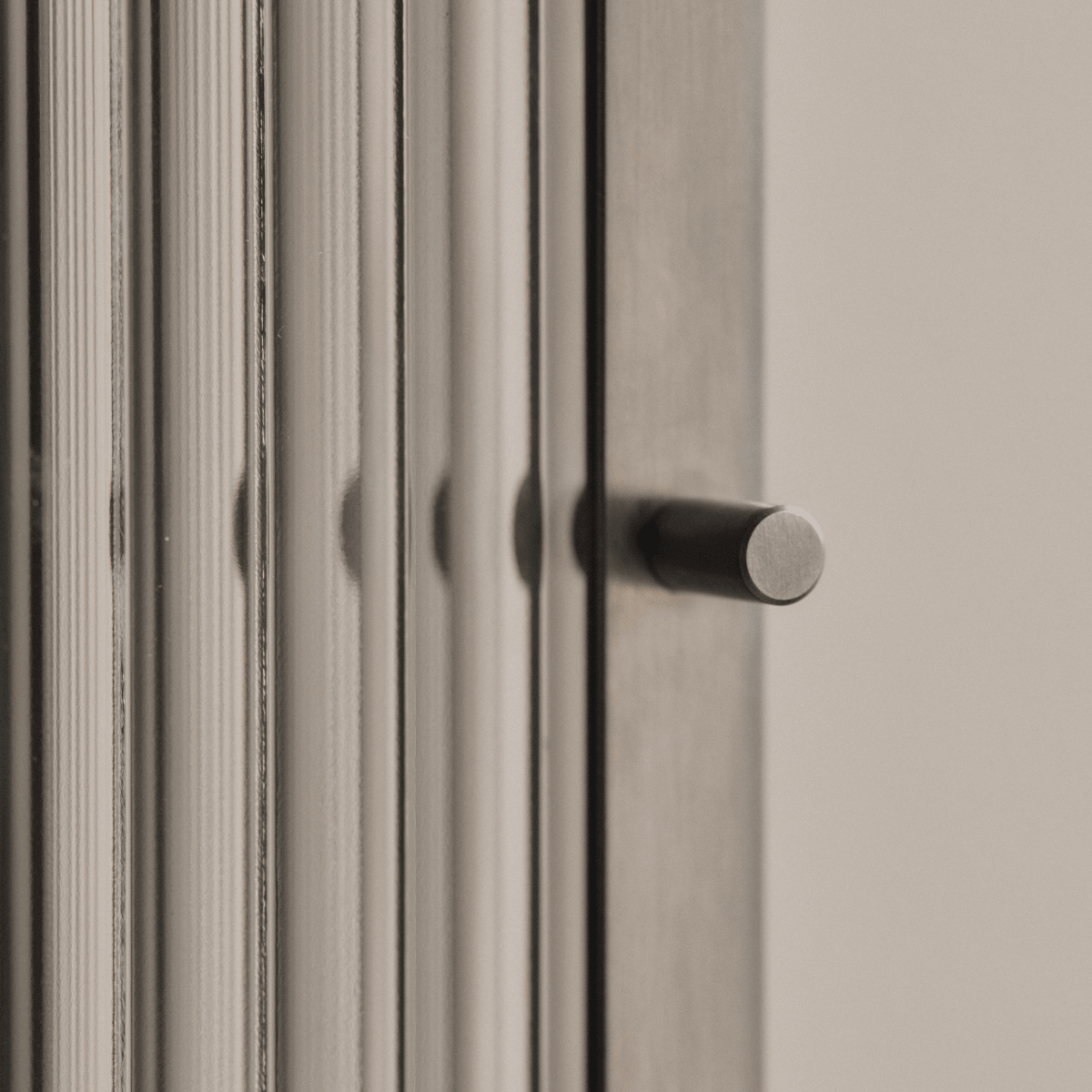 Ferm Living - Wandschrank Haze Stainless Steel S
