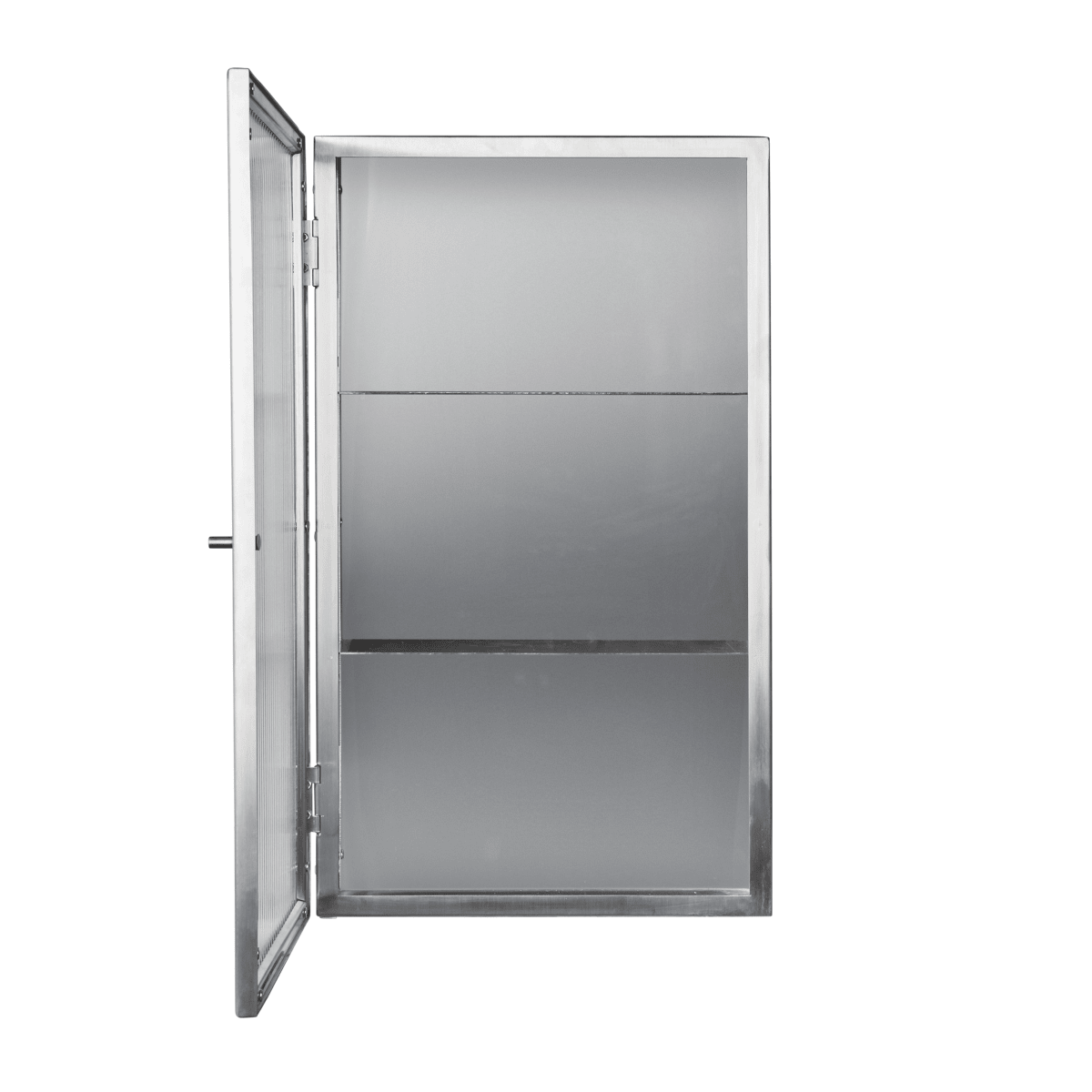 Ferm Living - Wandschrank Haze Stainless Steel S