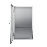 Ferm Living - Wandschrank Haze Stainless Steel S
