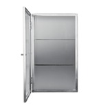 Ferm Living - Wandschrank Haze Stainless Steel S