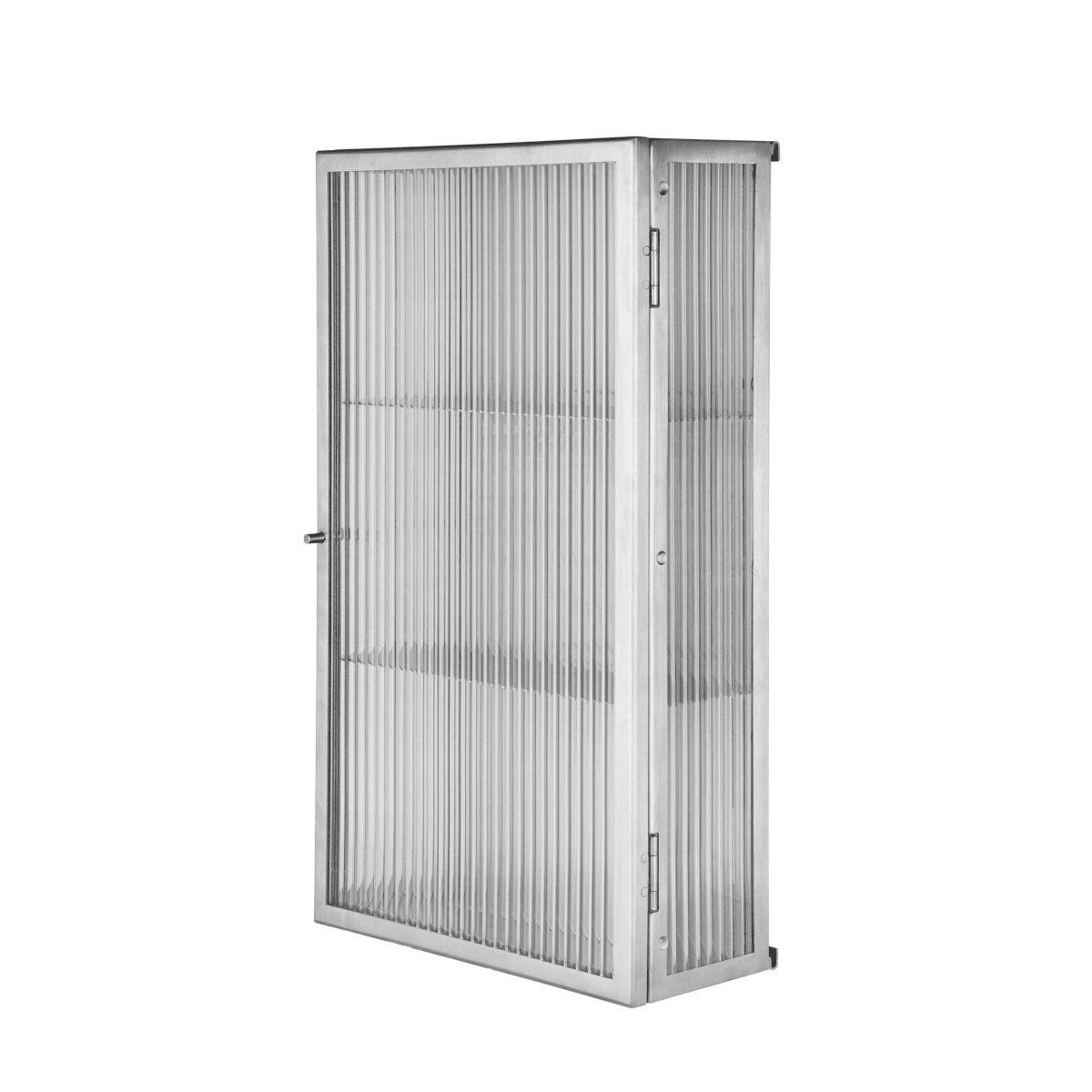 Ferm Living - Wandschrank Haze Stainless Steel S