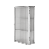 Ferm Living - Wandschrank Haze Stainless Steel S