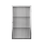 Ferm Living - Wandschrank Haze Stainless Steel S