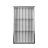 Ferm Living - Wandschrank Haze Stainless Steel S