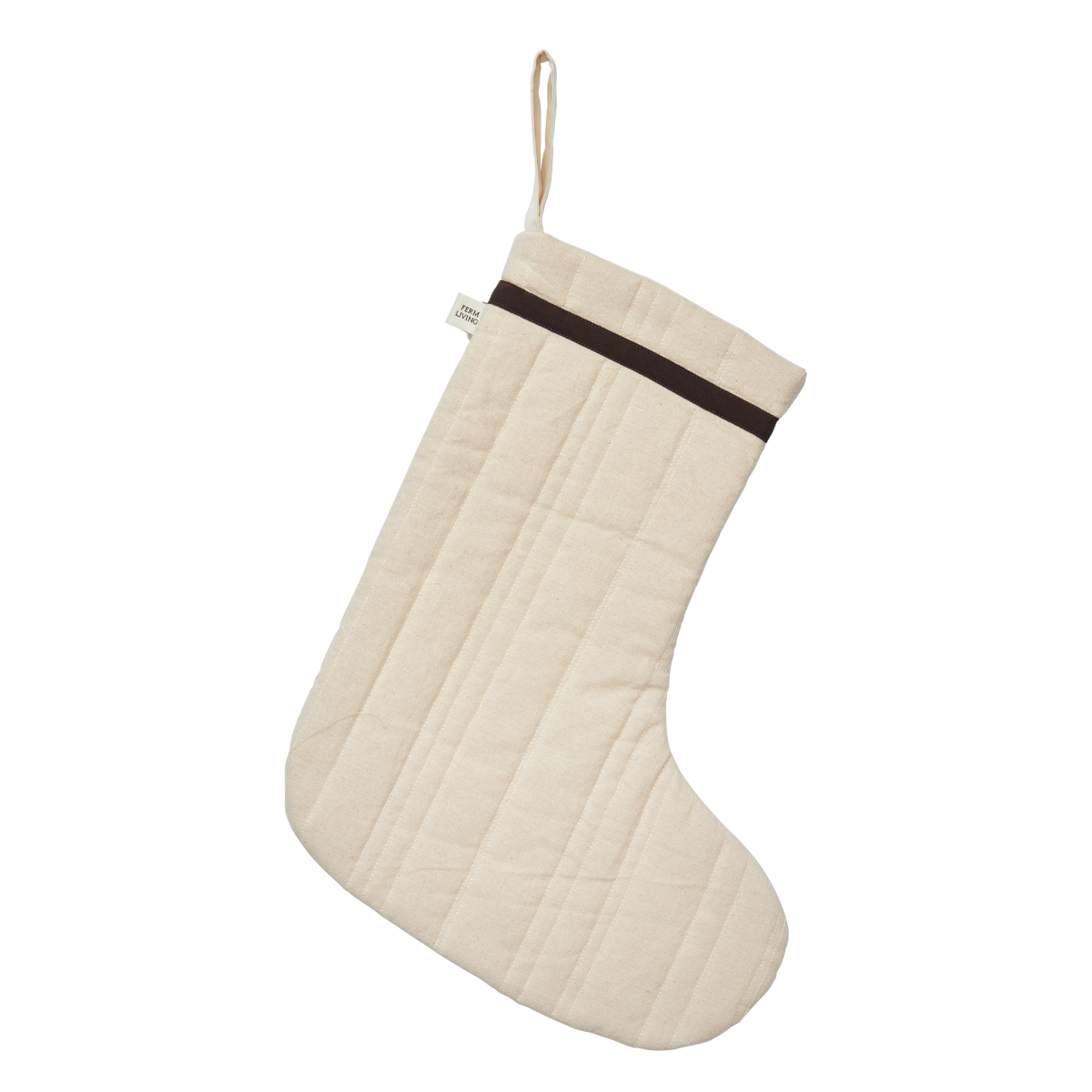 Ferm Living - Weihnachtsstrumpf Vari Quilted cotton