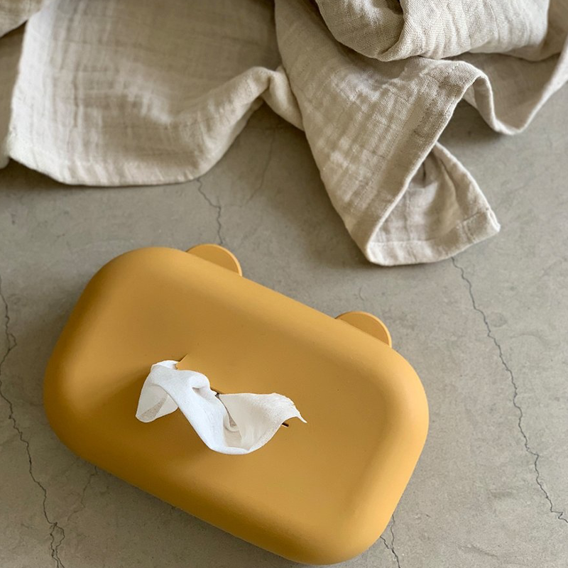Feuchttuchbox - Emi mustard von Liewood