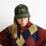 Fine Little Day - Cap Golfers Corduroy Green