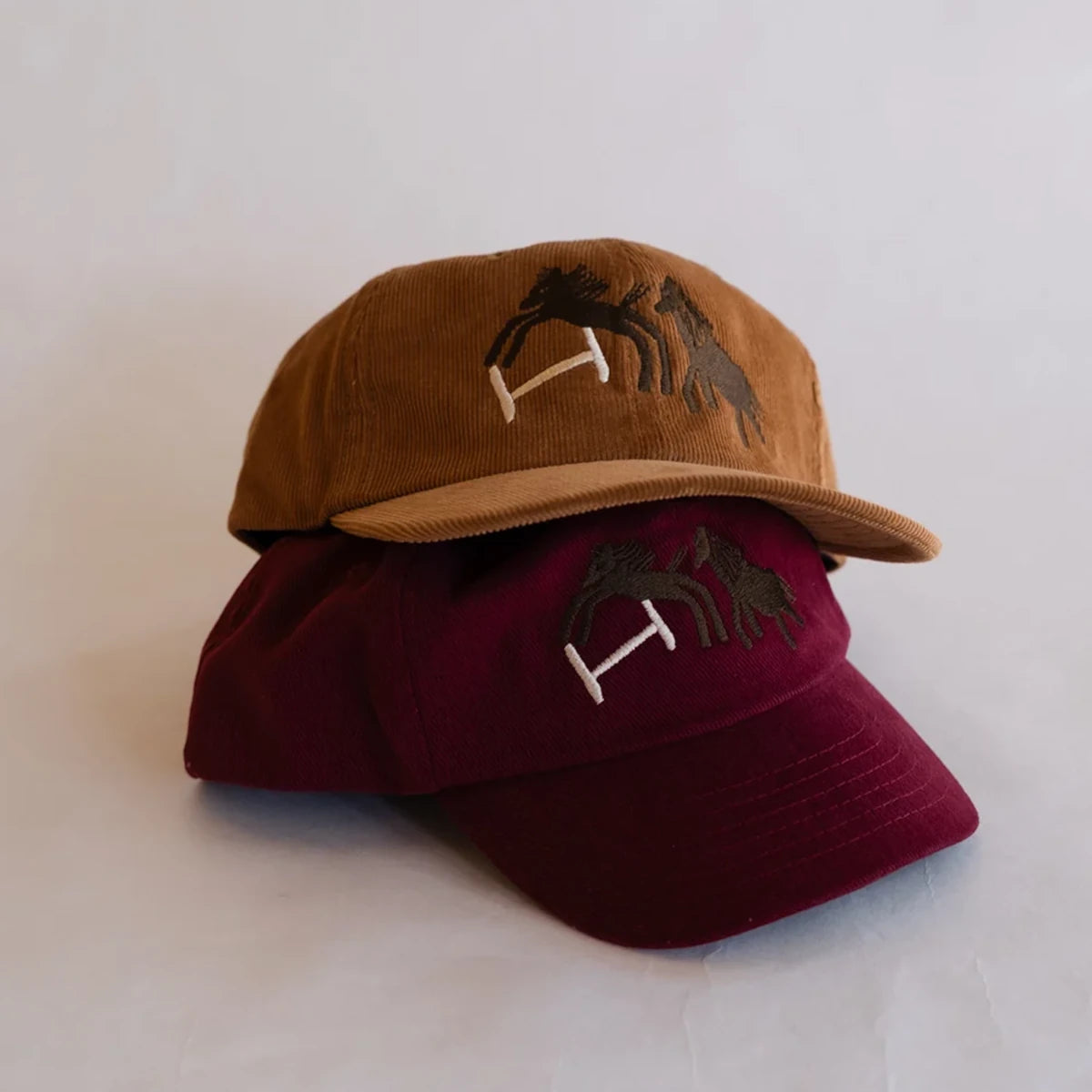 Fine Little Day - Cap Jumping Horse Cord camel