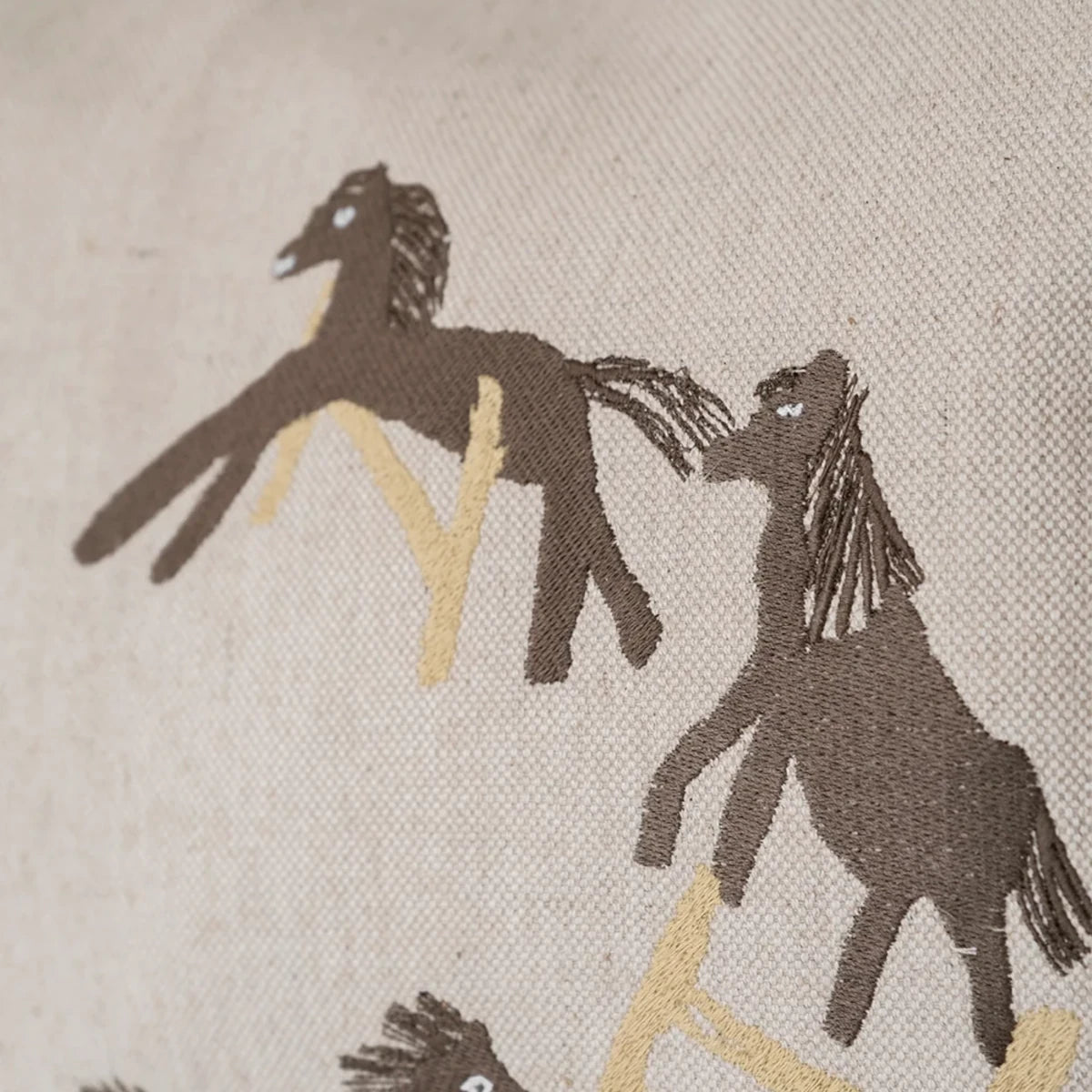 Fine Little Day - Kissenbezug Jumping Horse gestickt