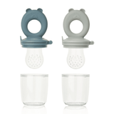 Food Feeder – Miranda whale blue_dove blue 2er Set von Liewood