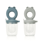 Food Feeder – Miranda whale blue_dove blue 2er Set von Liewood