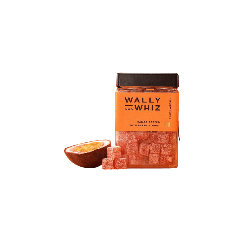 Fruchtgummis – Cube L Mango/Passionsfrucht von Wally & Whiz