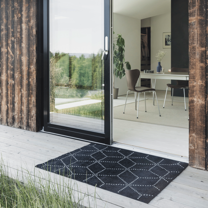Fussmatte - Hagl black von Heymat