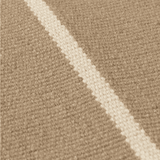 Fussmatte - Kelim Calm dark sand/off white von Ferm Living