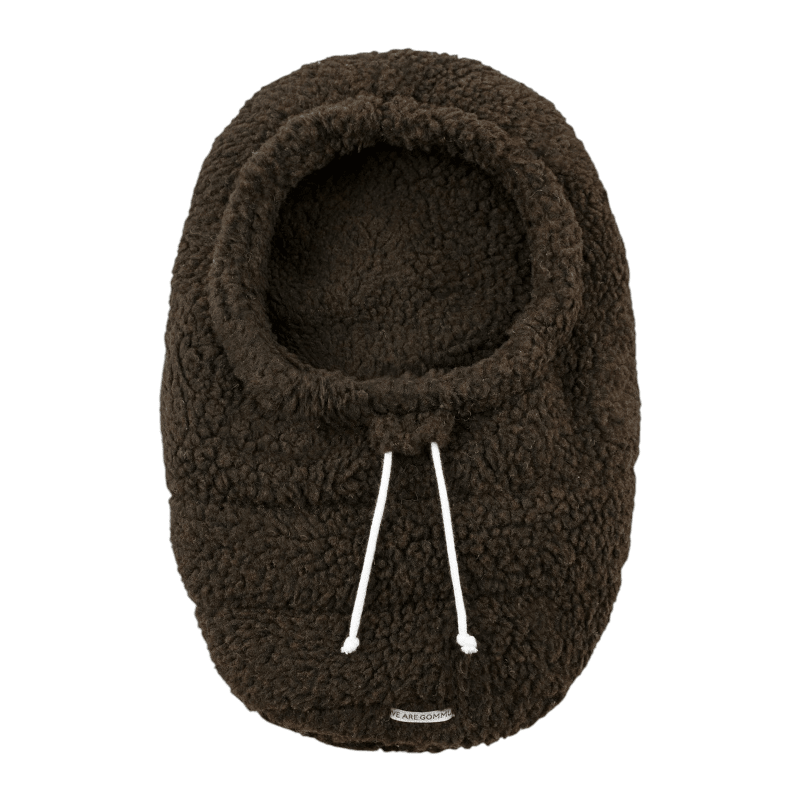 Fusssack - GOMMU Footmuff Sherpa choco von we are Gommu