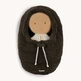 Fusssack - GOMMU Footmuff Sherpa choco von we are Gommu