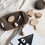 Pouch and Wallet Teddy brown von Studio Noos