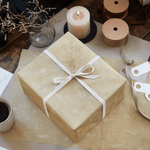 Geschenkband - Baumwolle ash kit von IB Laursen