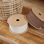 Geschenkband – Baumwolle mocca von Ib Laursen