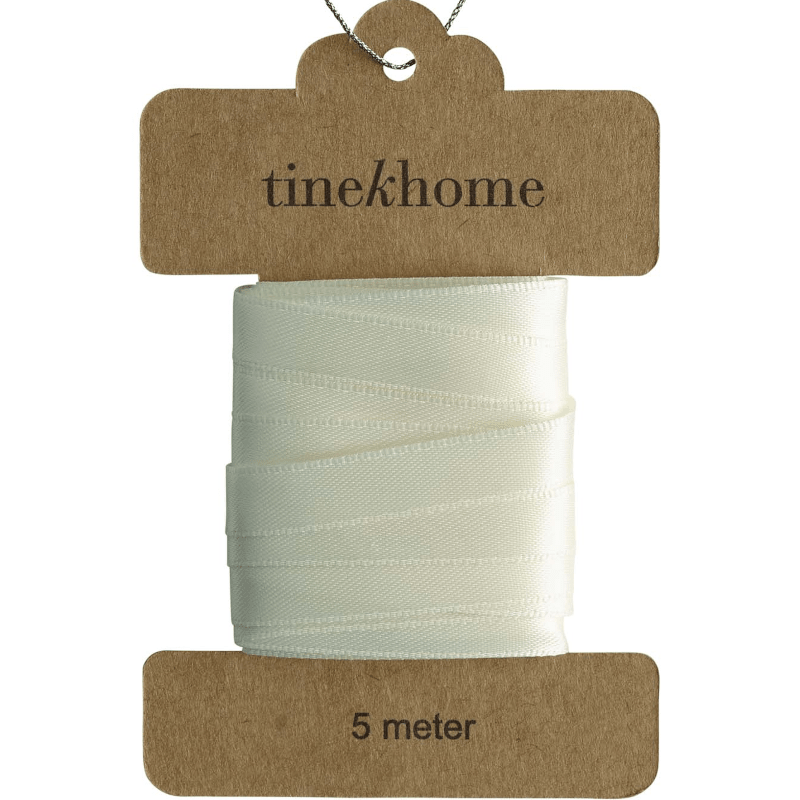 Geschenkband - Satin cream S von Tine k home
