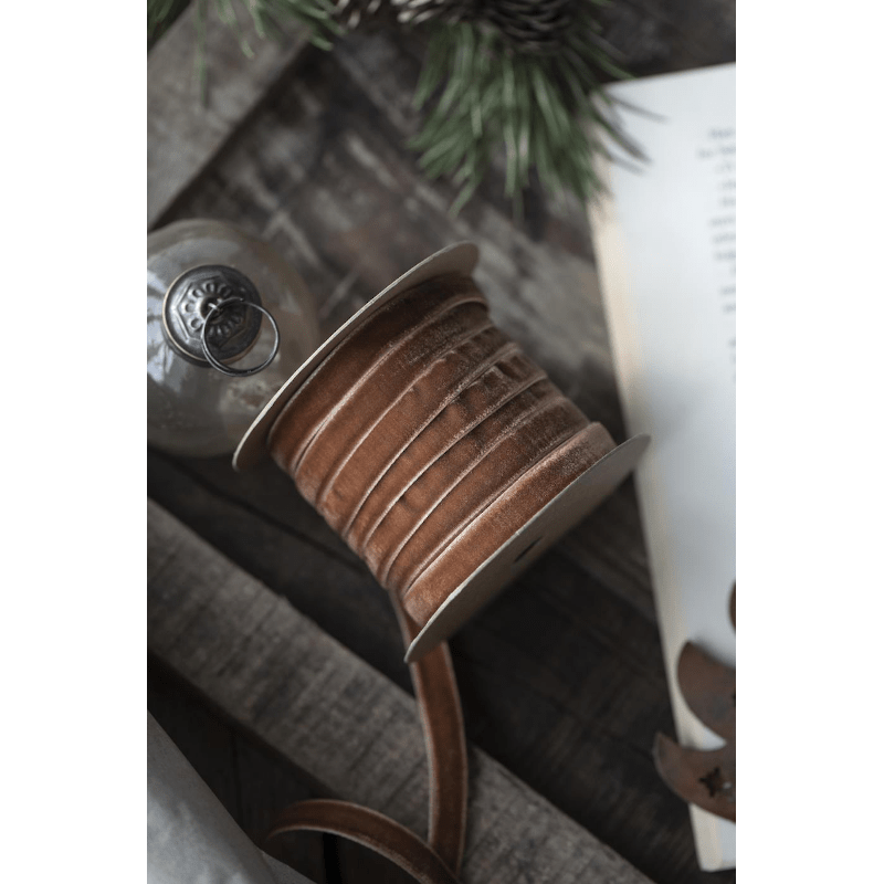 Geschenkband - Velours rost von IB Laursen