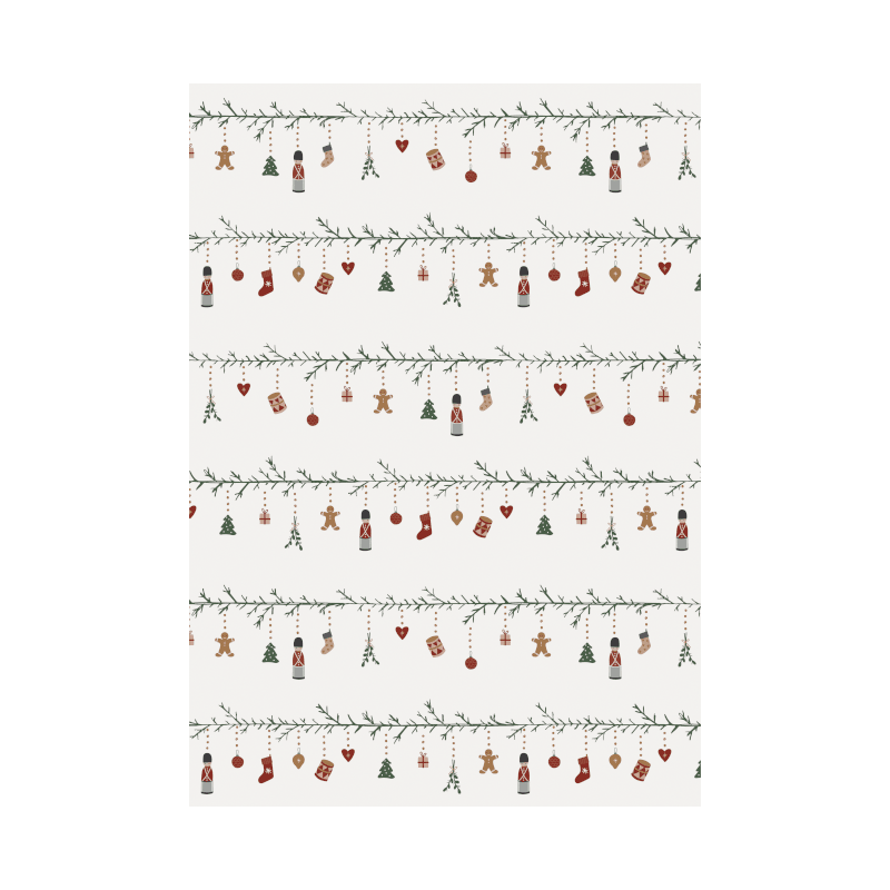 Geschenkpapier - Nostalgic Christmas von Ib Laursen