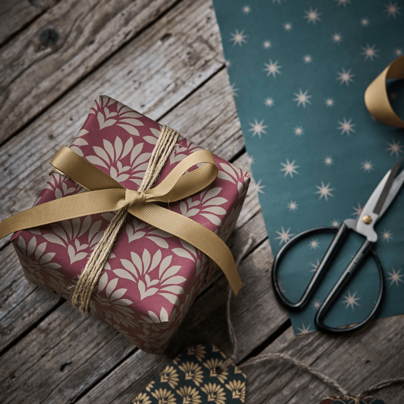 Geschenkpapier - Raft multi 2er Set von House Doctor