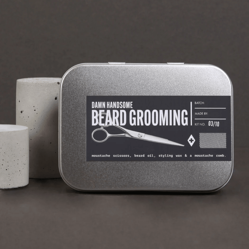 Geschenkset – Damn Handsome Beard Grooming von Atlantic Folk