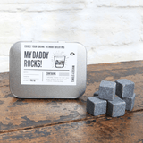 Geschenkset – My Daddys Rocks Whiskey Stones von Atlantic Folk