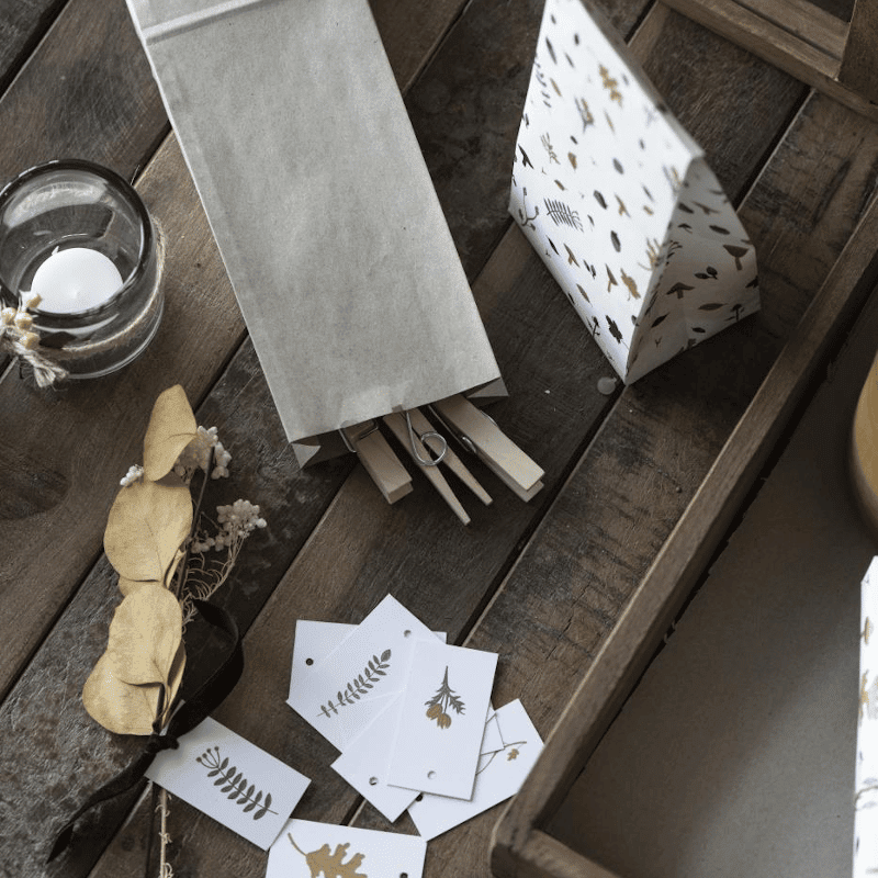 Geschenktüten - Kraftpapier von Ib Laursen
