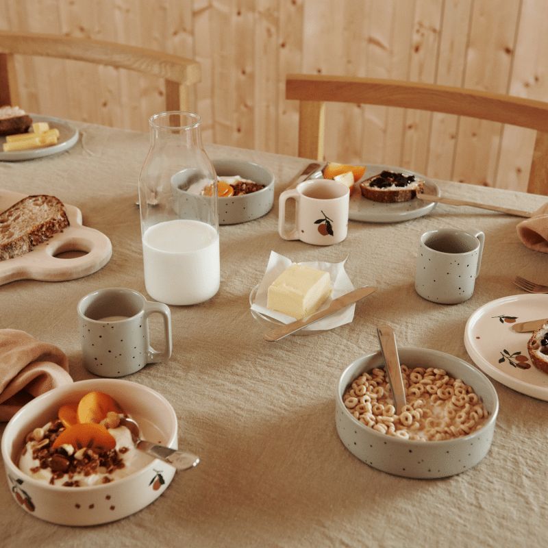 Geschirr Set - Camren Porcelain splash dots/mist von Liewood