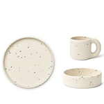 Geschirrset - Andie splash dots/sea shell von Liewood