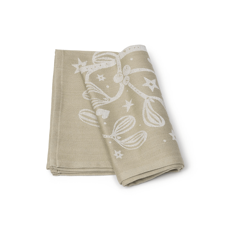 Geschirrtuch - Mistletoe sand von Ferm Living