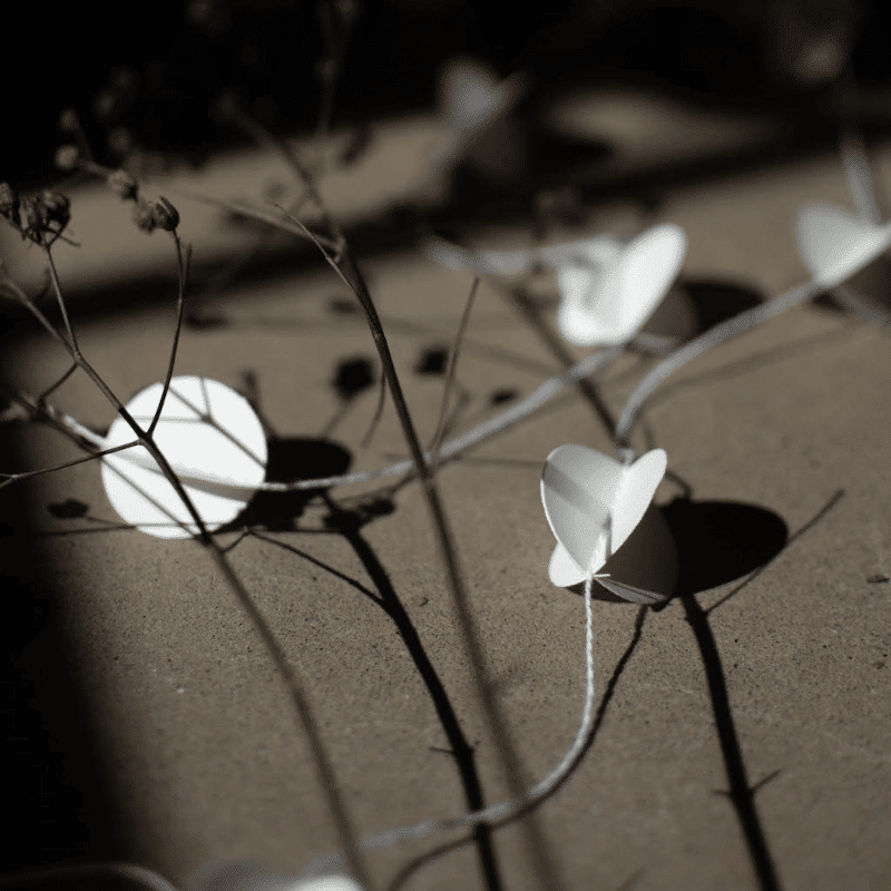Girlande - Circle white von dbkd