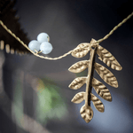 Girlande - Leaf gold S von House Doctor