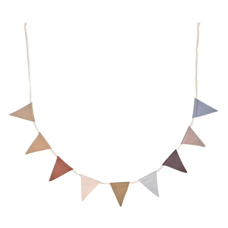 Girlande - Moni Muslin beige/braun von OYOY