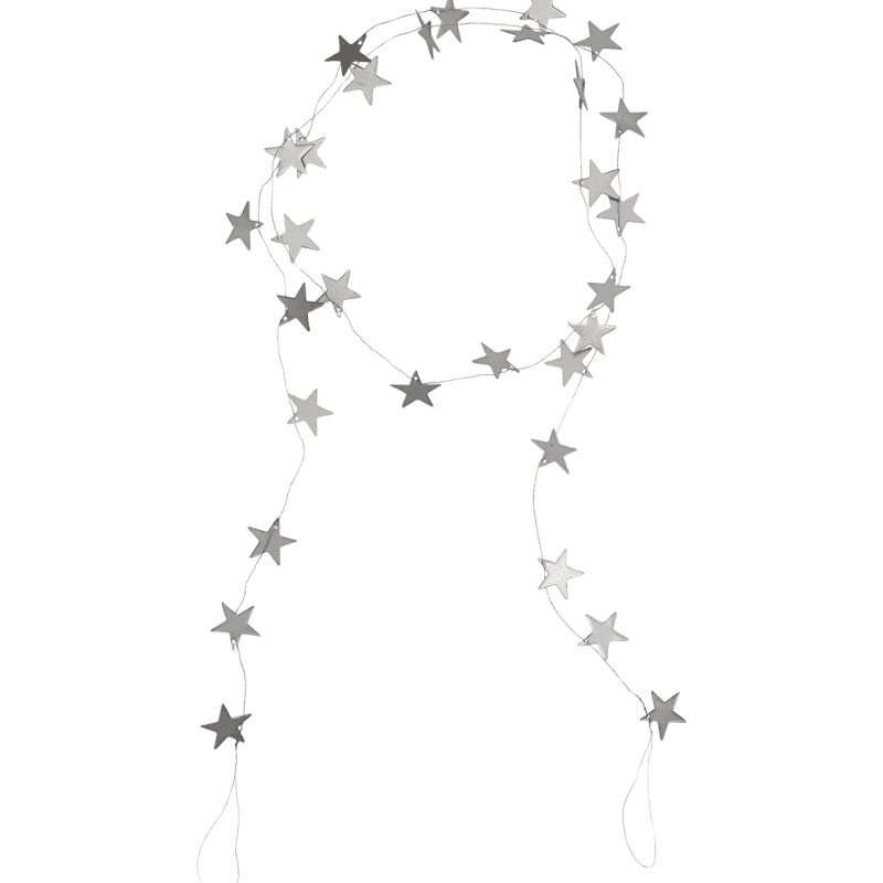 Girlande – Star antique silver von House Doctor