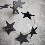Girlande – Star schwarz von House Doctor
