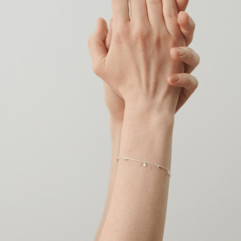 Glow Bracelet silber von Pernille Corydon