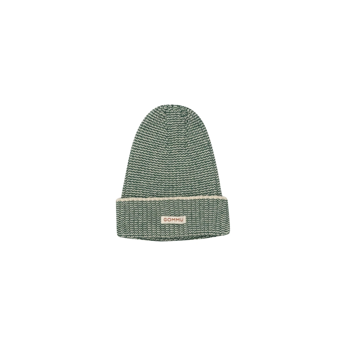 GOMMU - Beanie soft green/sand
