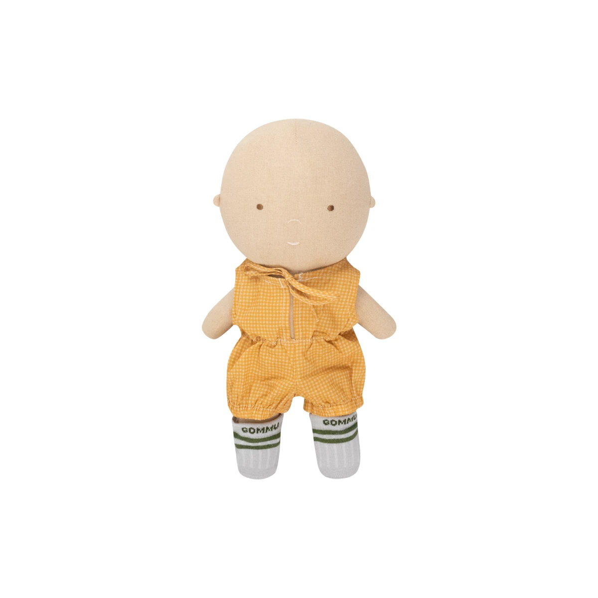 GOMMU - Look 5 Vichy sand/mustard