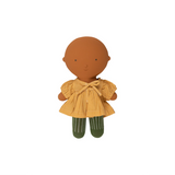 GOMMU - Look 6 Vichy sand/mustard