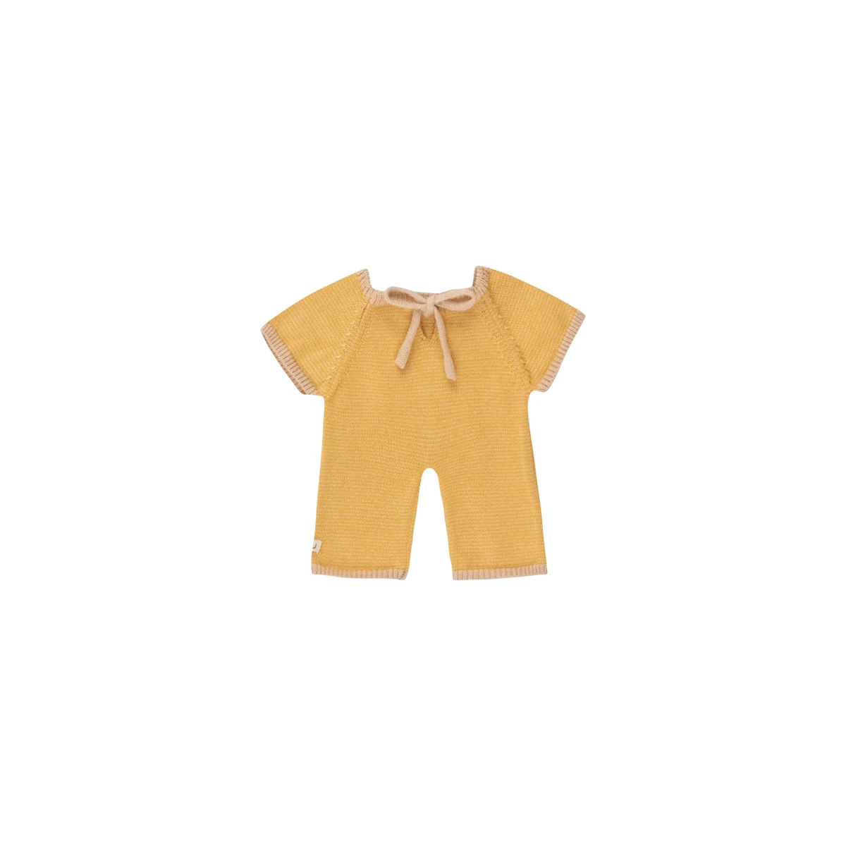 GOMMU - Onesie Long light cream/mustard