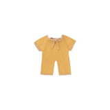 GOMMU - Onesie Long light cream/mustard