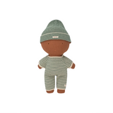 GOMMU - Onesie Long soft green/sand