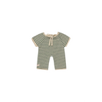 GOMMU - Onesie Long soft green/sand